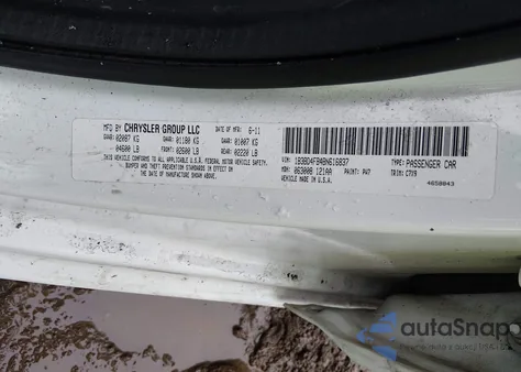 2011 Dodge Avenger Express z USA, uszkodzony, nr VIN 1B3BD4FB4BN616837